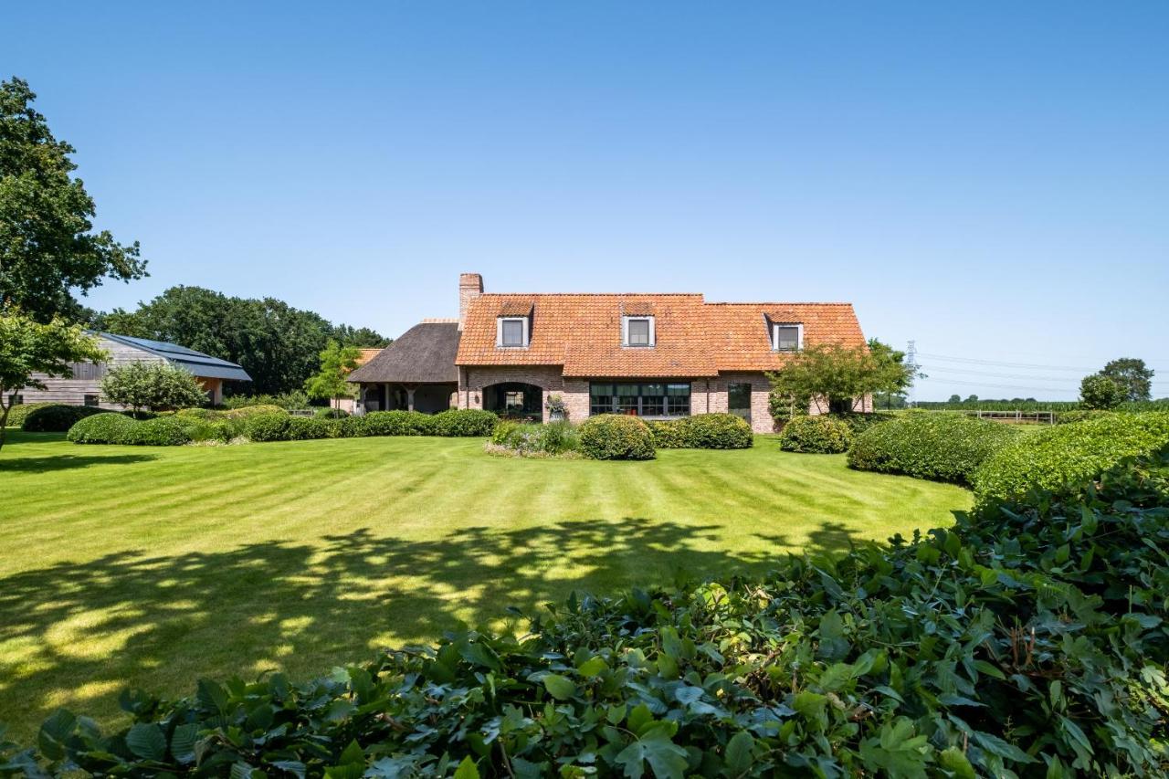 Hoeve Den Akker - Luxueuze Vakantiewoningen Met Privetuinen En Alpaca'S Nabij Brugge, Damme, Knokke, Sluis En Cadzand ภายนอก รูปภาพ